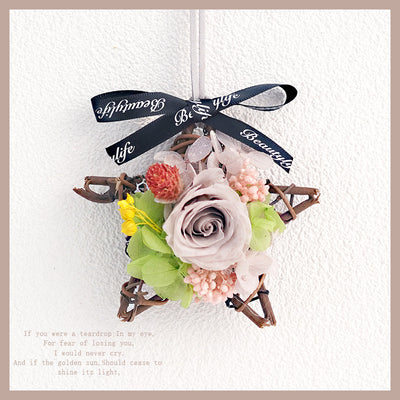 Preserved Flower DIY Creative Car
