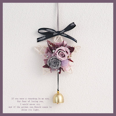 Preserved Flower DIY Creative Car