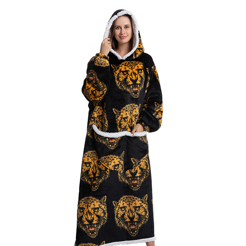 Cartoon Hooded Blanket