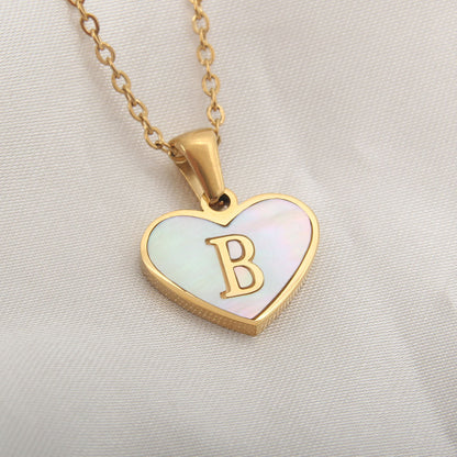 Personalized Heart Necklace