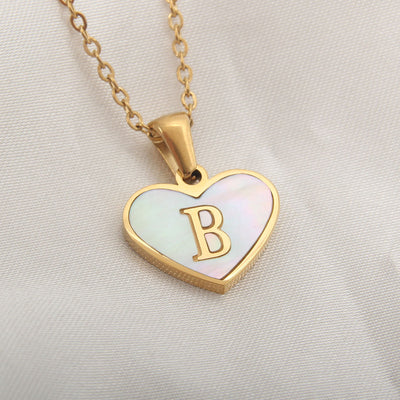 Personalized Heart Necklace