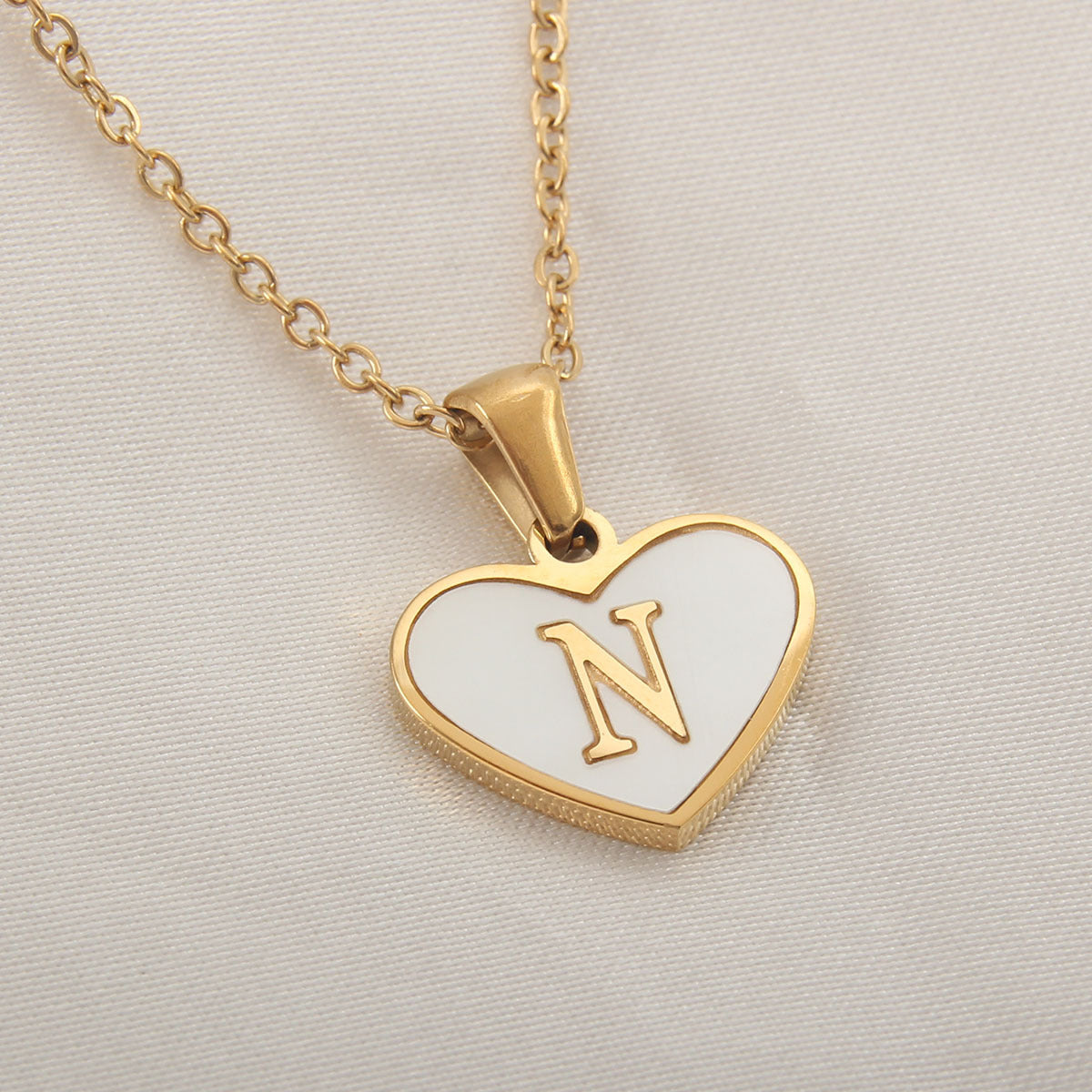Personalized Heart Necklace