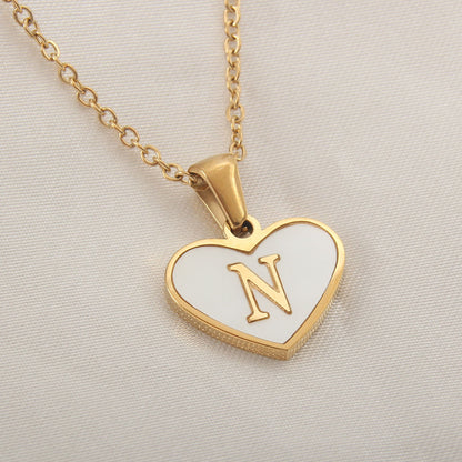 Personalized Heart Necklace