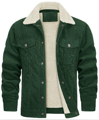 Corduroy Plush Jacket