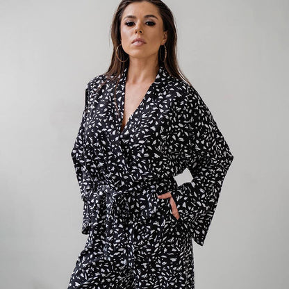 Printed Autumn Long-sleeved Trousers