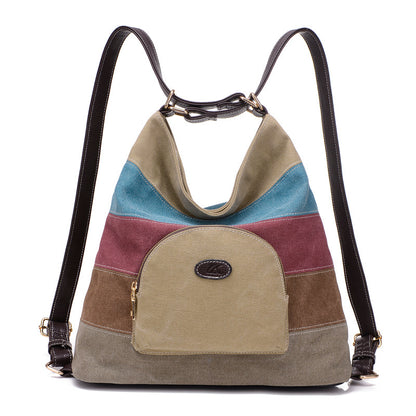 Canvas Chic Messenger Bag