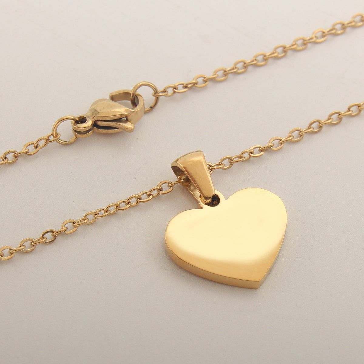 Personalized Heart Necklace