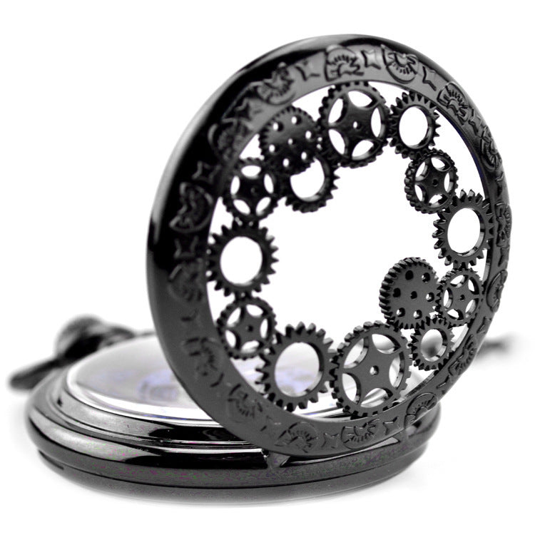 Vintage Black Gear Watch