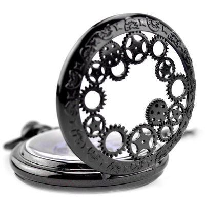 Vintage Black Gear Watch