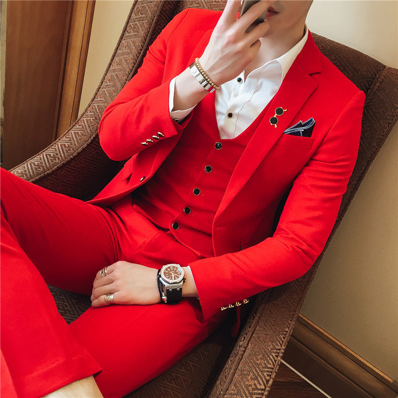 Transatlantic Crimson Elegance