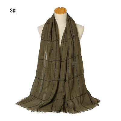 Ripped Crinkle Turban