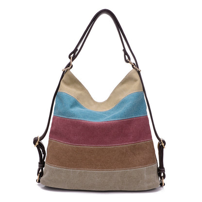 Canvas Chic Messenger Bag