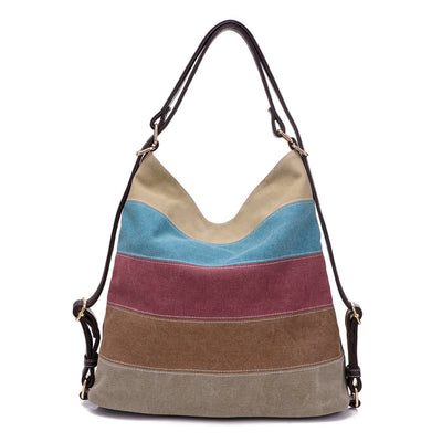 Canvas Chic Messenger Bag