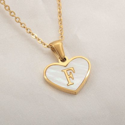 Personalized Heart Necklace