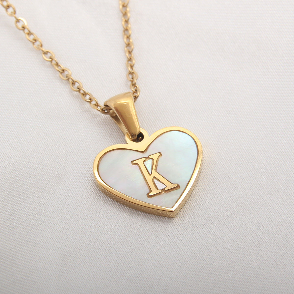 Personalized Heart Necklace