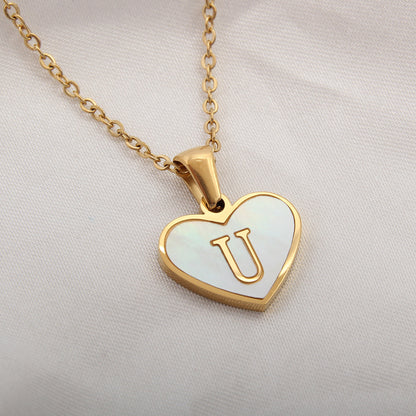 Personalized Heart Necklace