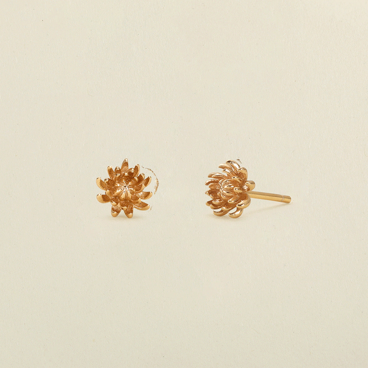 Fashion Personality December Flower Ear Studs