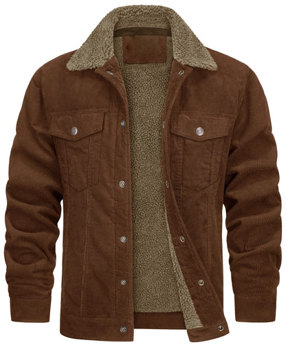 Corduroy Plush Jacket