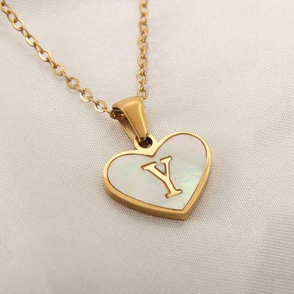 Personalized Heart Necklace