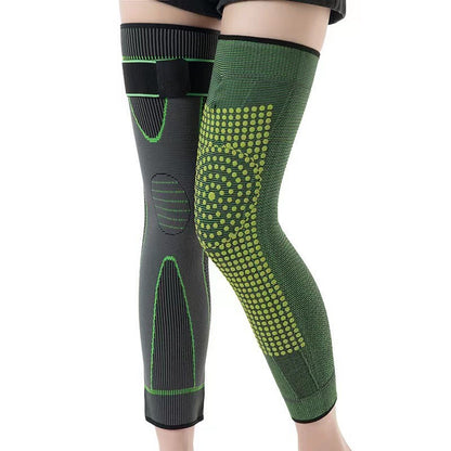 Men's And Women's Knitted Riding Long Lace Up Knee Pads