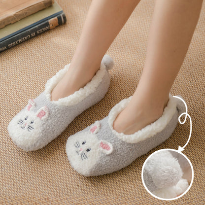 Cartoon Coral Slippers