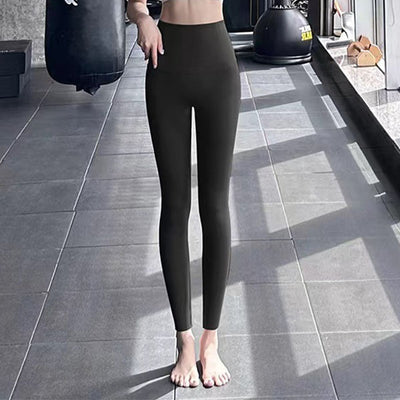 Fleece Thickened Leggings Winter -20 To 5 Shark Pants For Women High Waist Tight Skinny Tummy Control Buttocks Slimming Yoga Pants