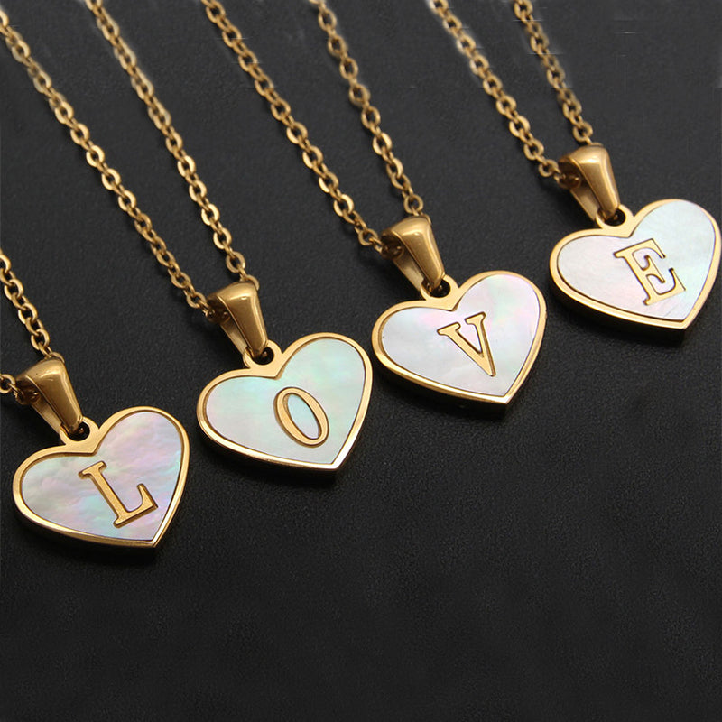 Personalized Heart Necklace