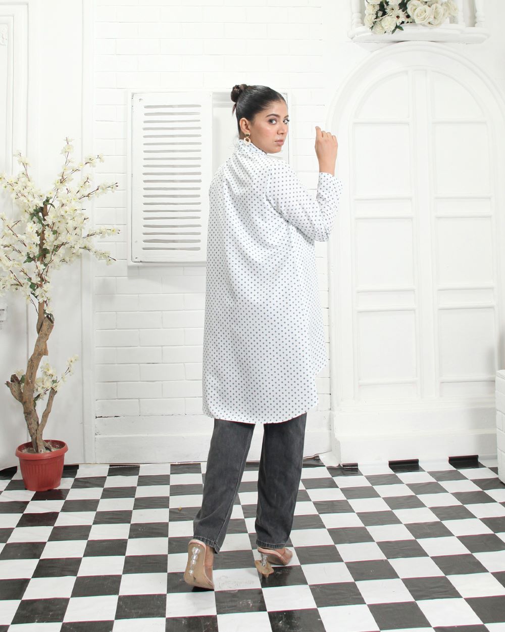 Winter Cotton Collar Shirt