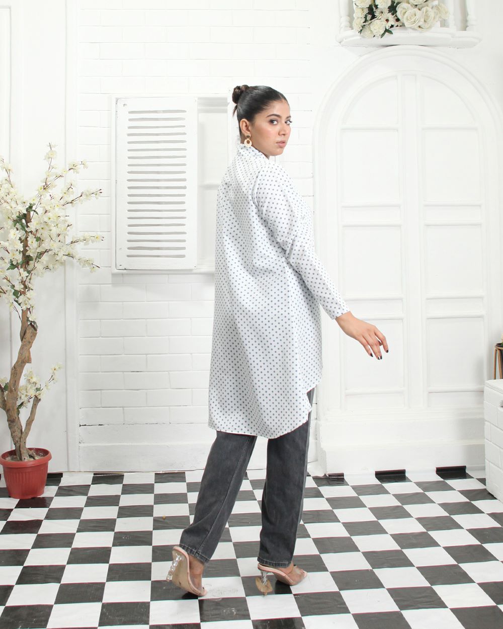 Winter Cotton Collar Shirt