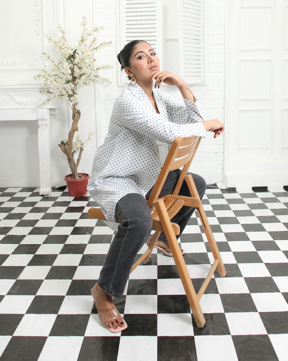 Winter Cotton Collar Shirt