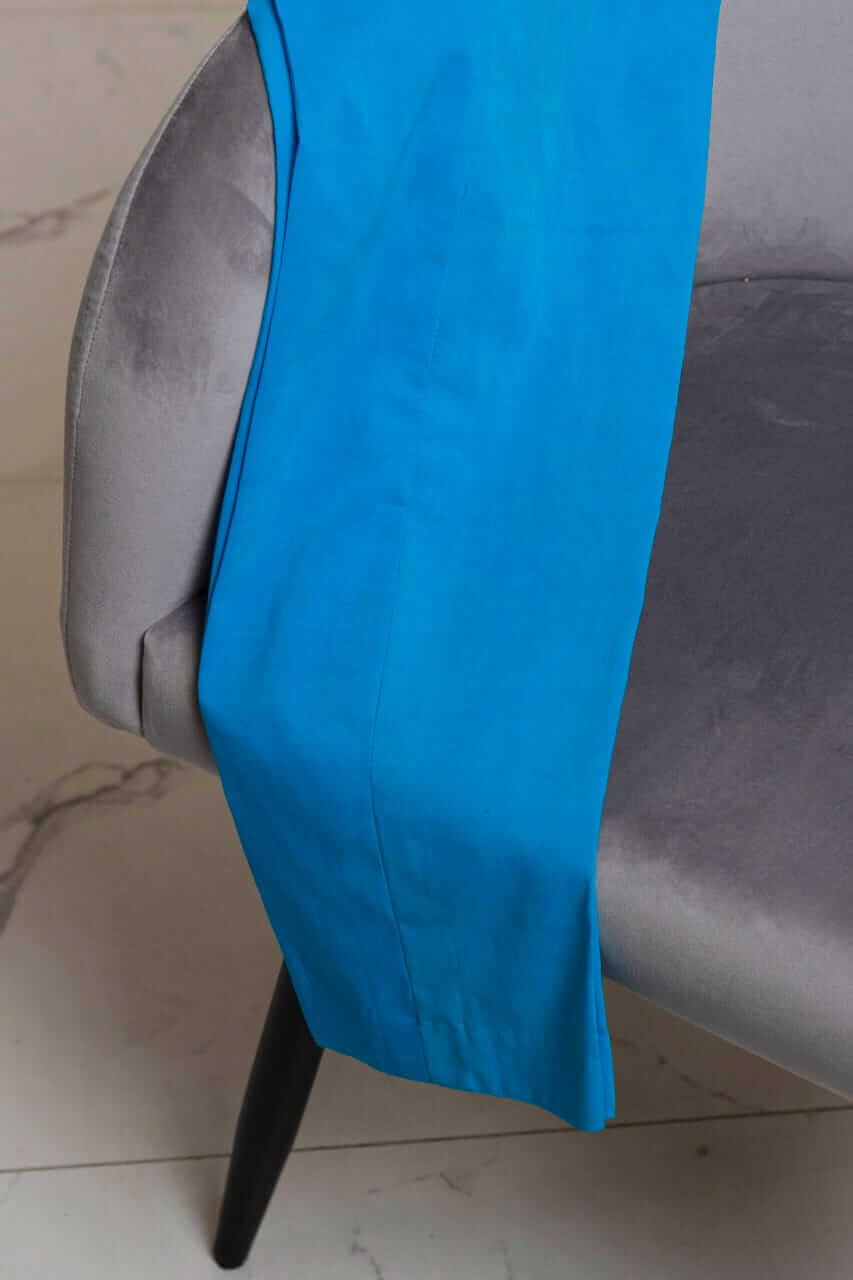 Panel-Style Cambric Cotton Dress