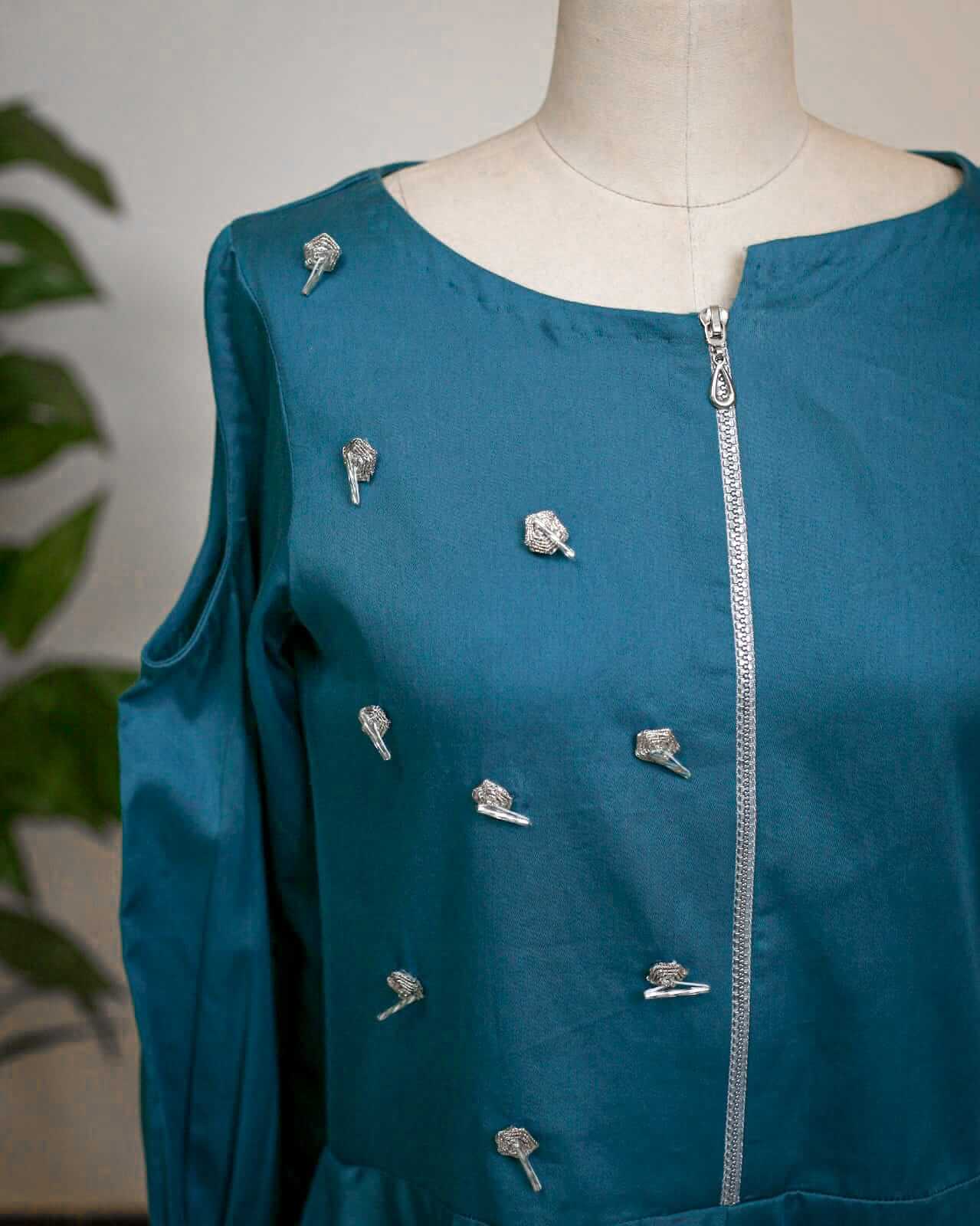Refined Adda Work Cotton Ensemble